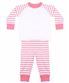Pink Stripe/White
